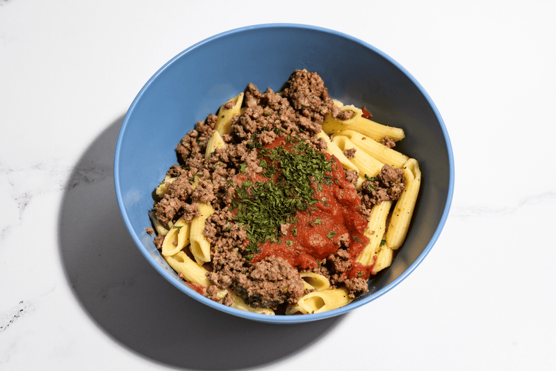 Ground Beef + Pasta