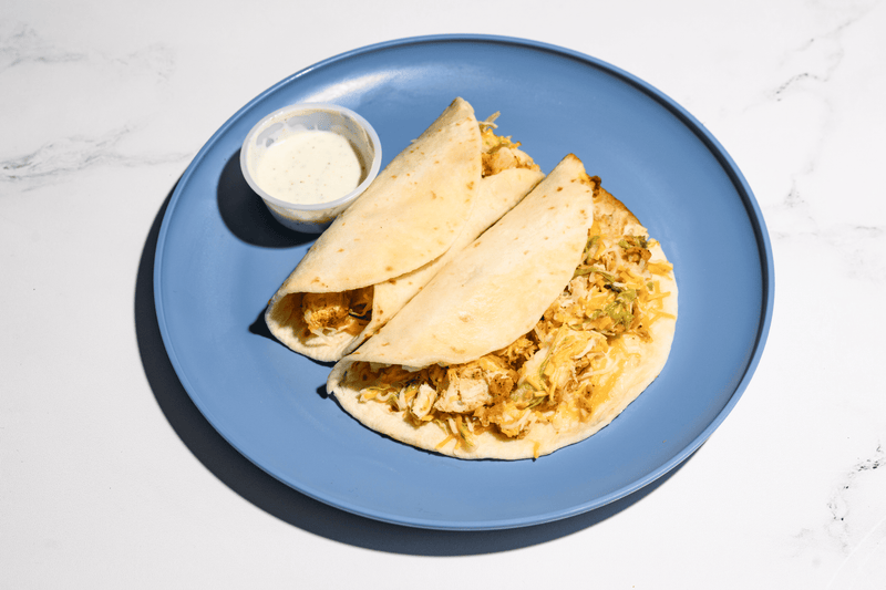 Air-Fried Chicken Tender Wrap with Ranch